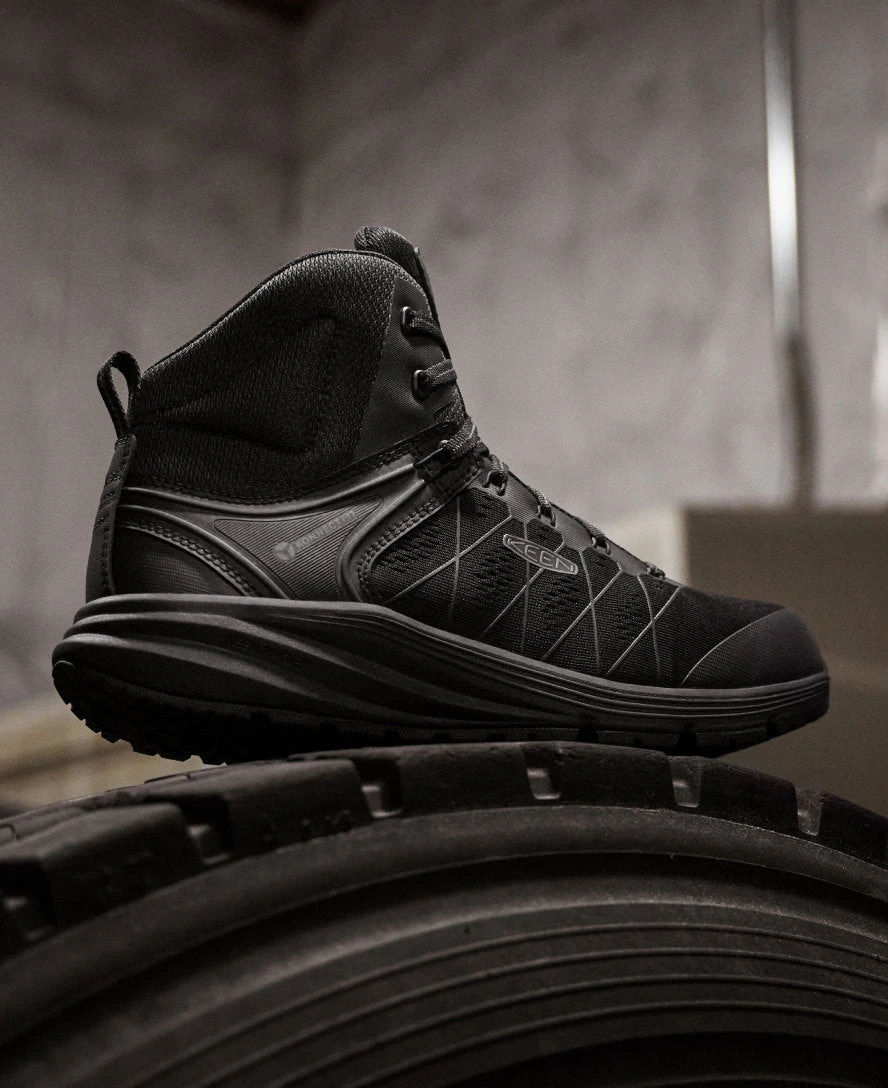 Keen Men's Vista Energy Mid (Carbon-Fiber Toe) | Black/Raven - Image 6