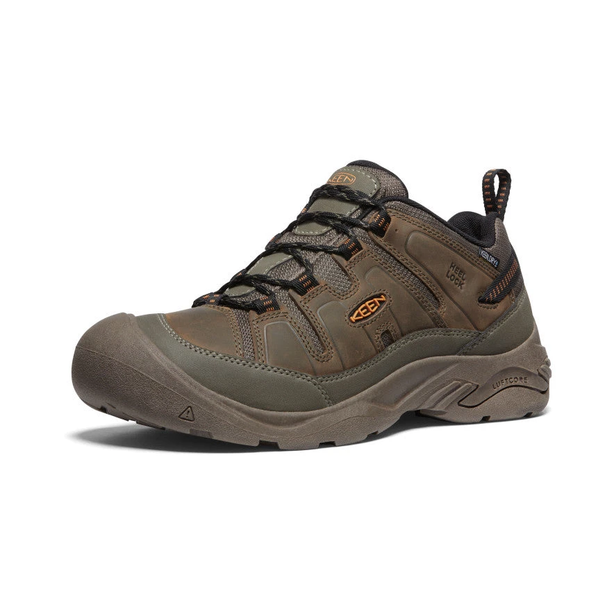Keen Men's Circadia Waterproof Shoe | Canteen/Curry - Image 3