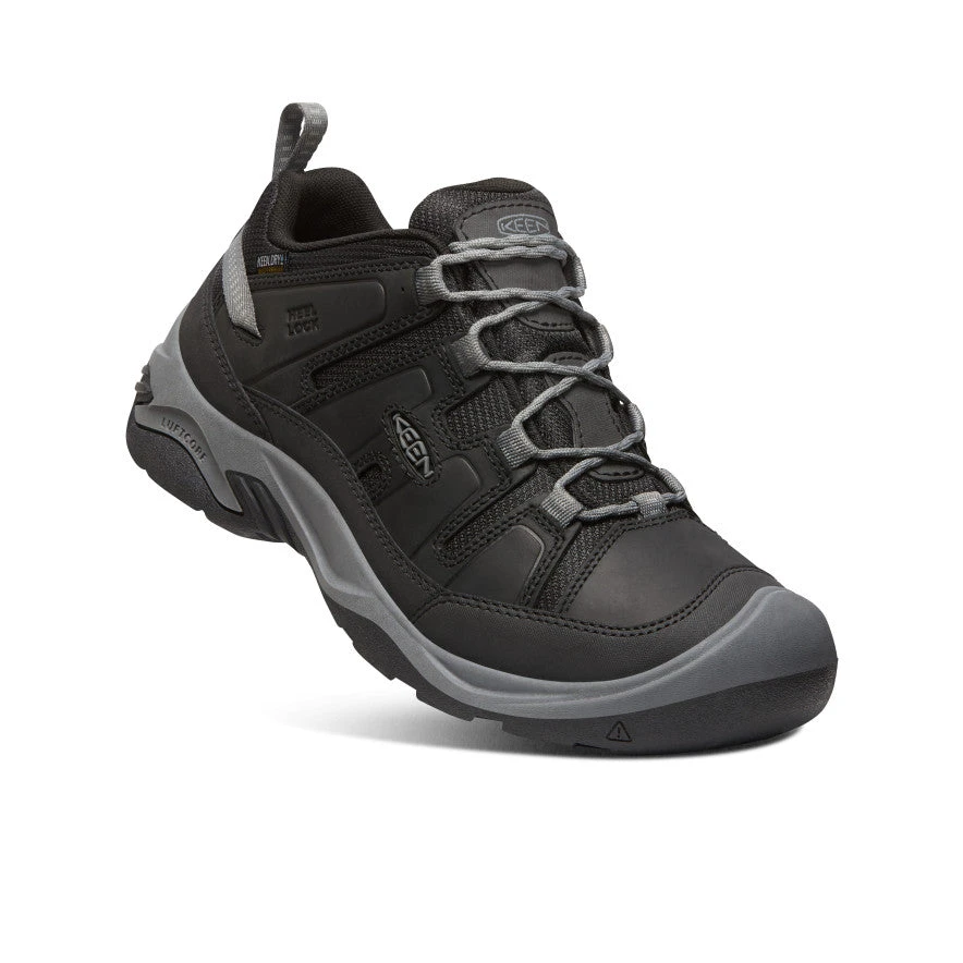 Keen Men's Circadia Waterproof Shoe | Black/Steel Grey - Image 3