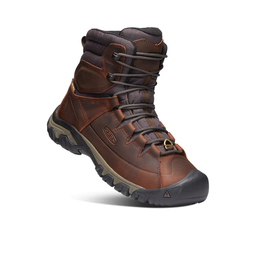 Keen Men's Targhee High Lace Waterproof Boot | Cocoa/Mulch - Image 3