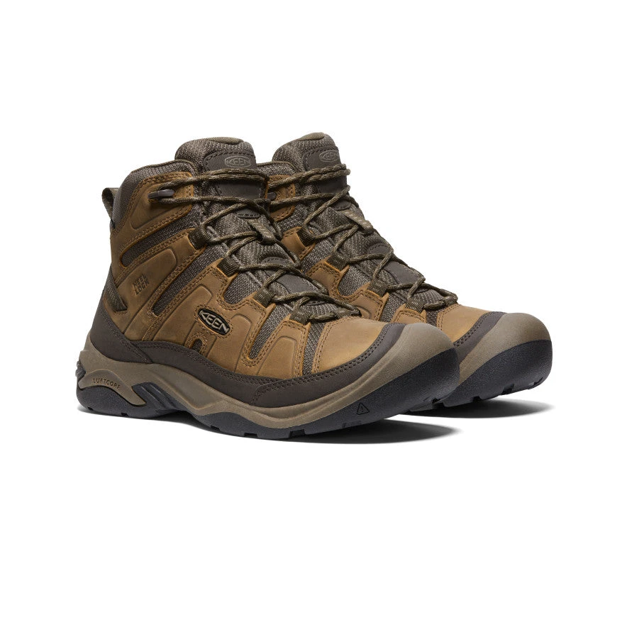 Keen Men's Circadia Waterproof Boot | Bison/Brindle - Image 2