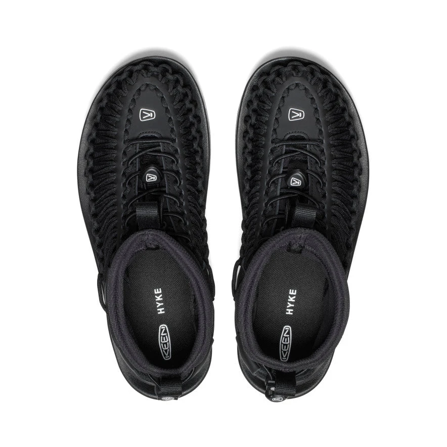 Keen Men's UNEEK High Top X HYKE | Hyke Black - Image 4
