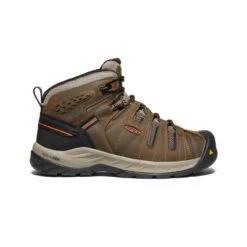 Keen Men's Flint II Boot (Soft Toe) | Cascade Brown/Burnt Ochre