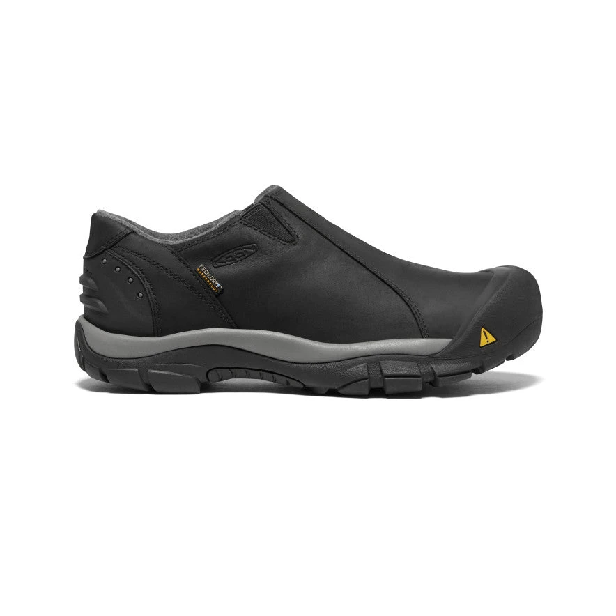 Keen Men's Brixen Waterproof Low | Black/Gargoyle