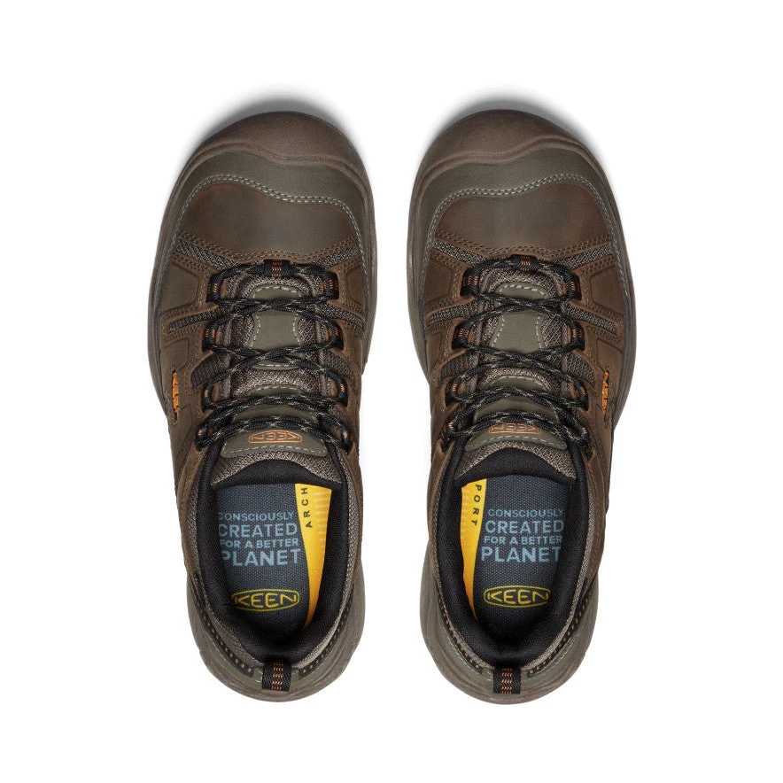 Keen Men's Circadia Waterproof Shoe | Canteen/Curry - Image 4