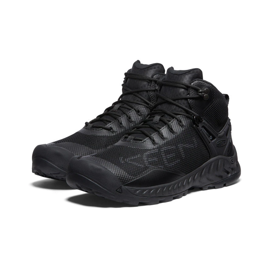 Keen Men's NXIS EVO Waterproof Boot | Triple Black - Image 2