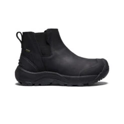 Keen Men's Revel IV Waterproof Chelsea | Black/Black