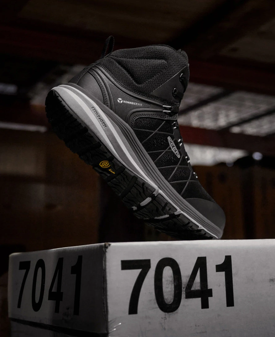 Keen Women's Vista Energy Mid (Carbon-Fiber Toe) | Vapor/Black - Image 6