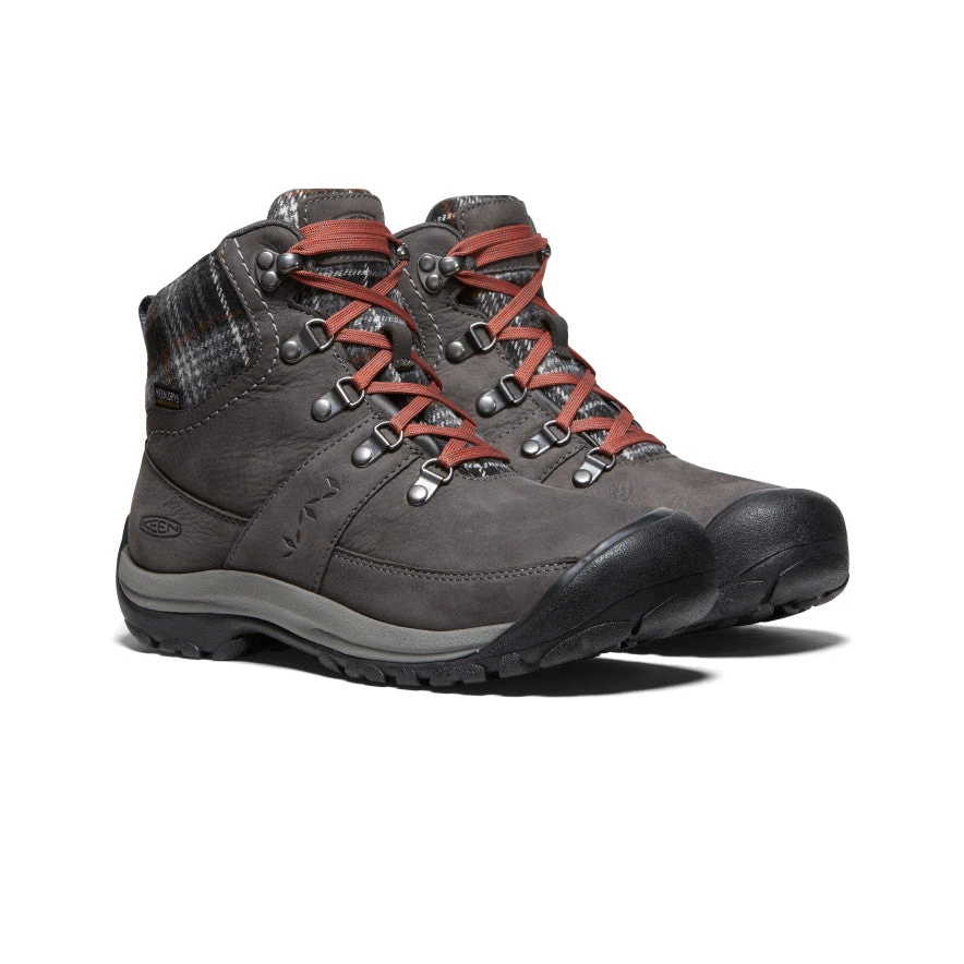 Keen Women's Kaci III Winter Waterproof Boot | Magnet/Black Plaid - Image 2