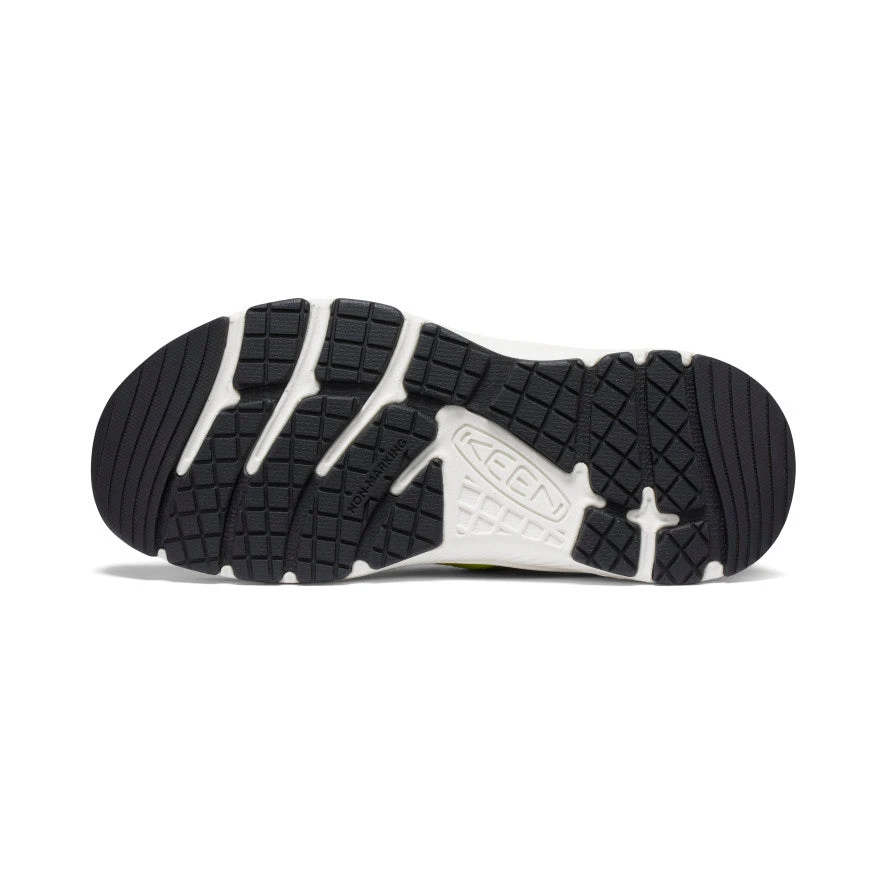 Keen Big Kids' Motozoa Sneaker | Sea Moss/Scarlet Ibis - Image 6