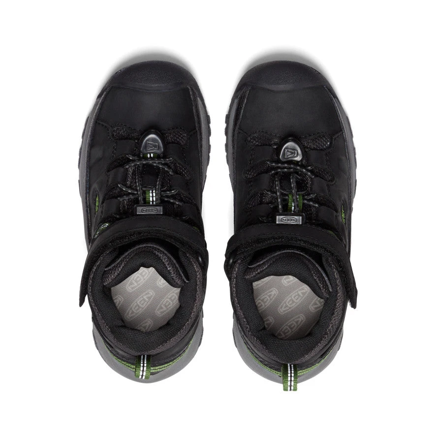 Keen Little Kids' Targhee Waterproof Boot | Black/Campsite - Image 4