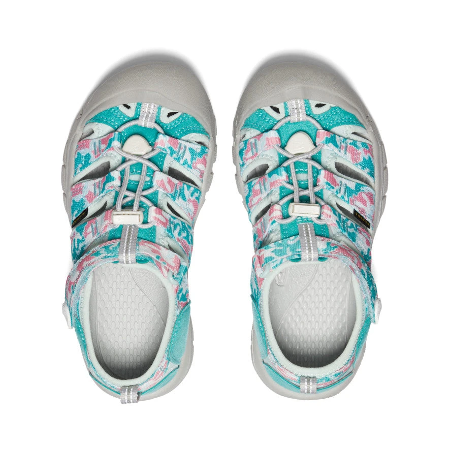 Keen Big Kids' Newport H2 | Camo/Pink Icing - Image 4