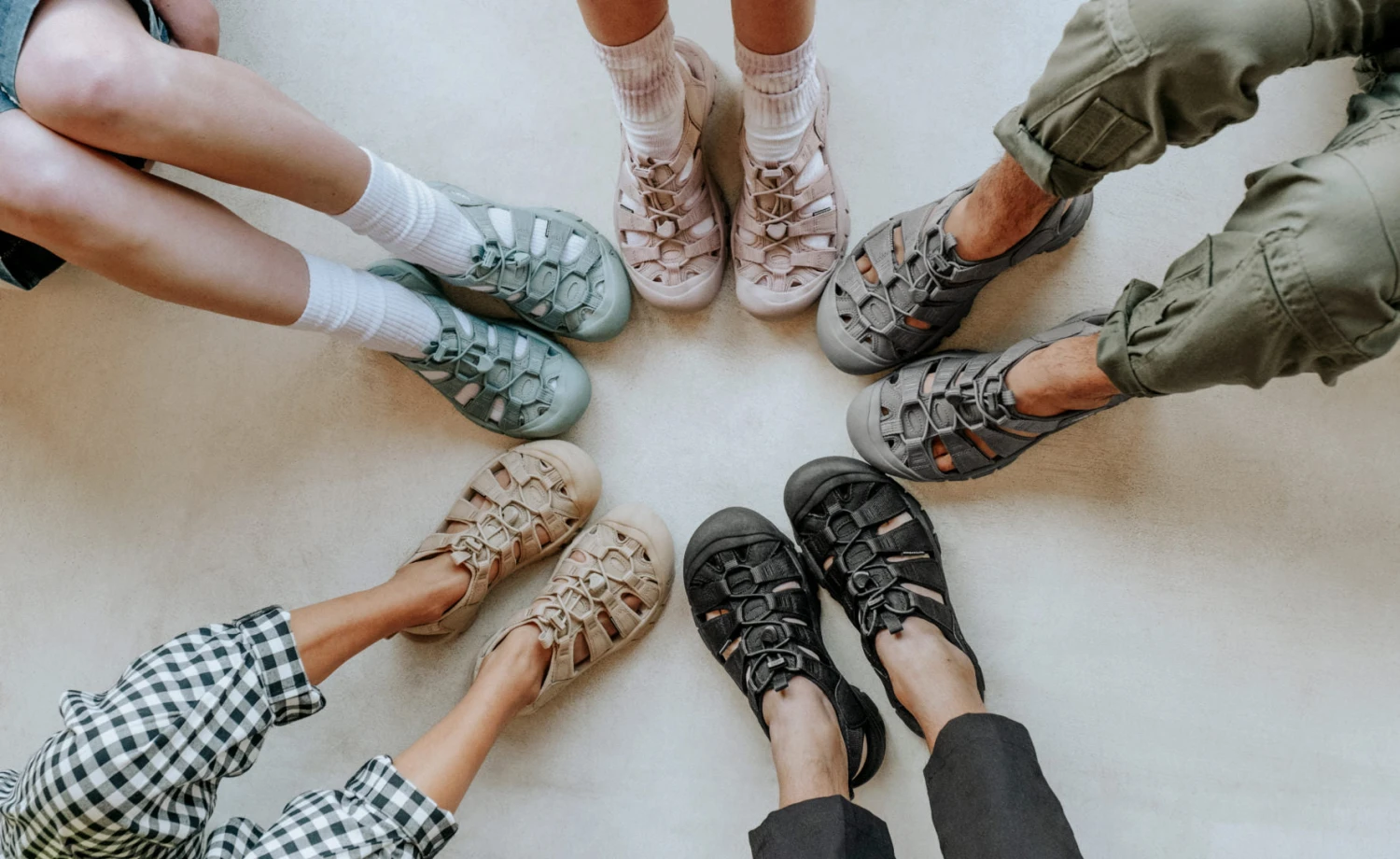 Keen Women's Newport H2 | Monochrome/Smoke Blue - Image 7