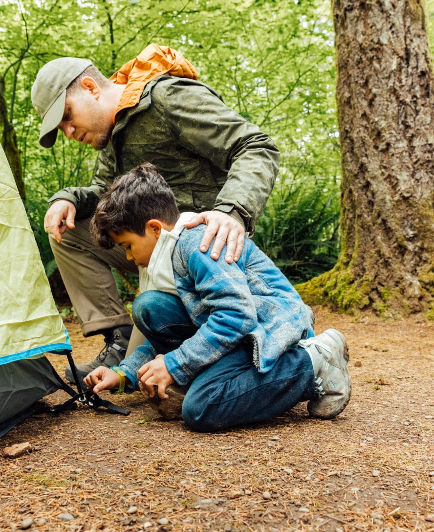 Keen Big Kids' Ridge Flex Waterproof Boot | Grey/Blue Tint - Image 7