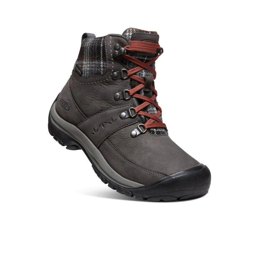 Keen Women's Kaci III Winter Waterproof Boot | Magnet/Black Plaid - Image 3