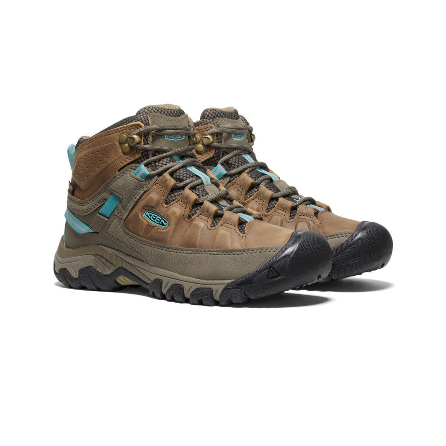 Keen Women's Targhee III Waterproof Mid | Toasted Coconut/Porcelain - Image 2