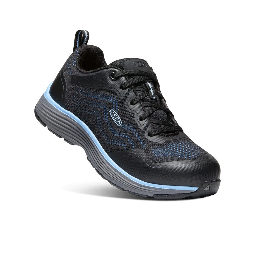 Keen Women's Sparta 2 (Aluminum Toe) | Airy Blue/Black - Image 3